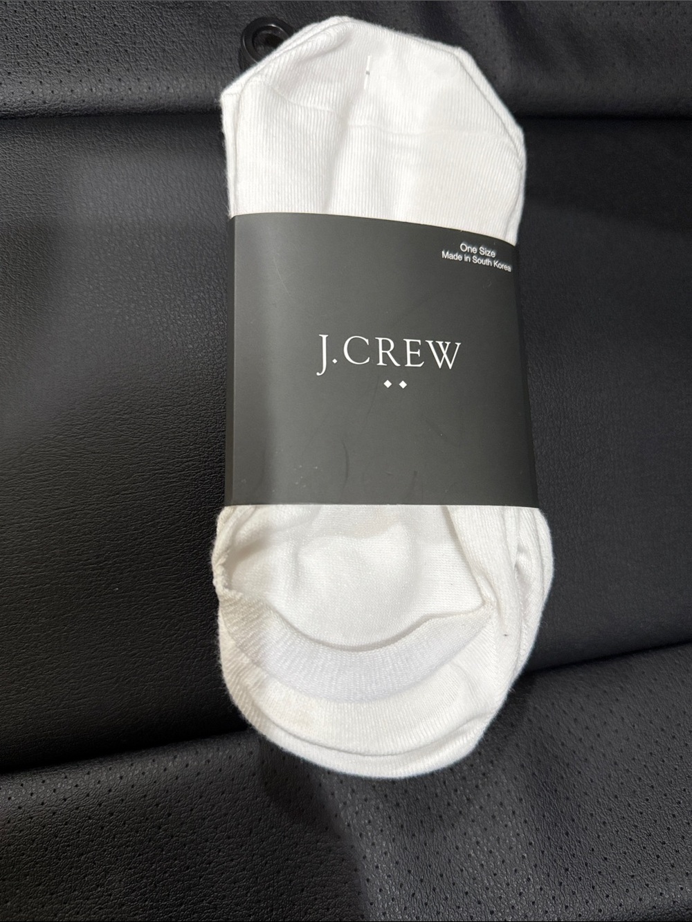 J. Crew White Low-Cut No-Show Socks NWT 3 pairs